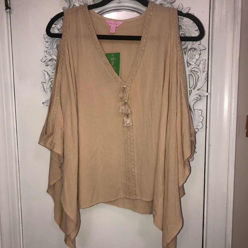 NWT size s Lilly Pulitzer drape top